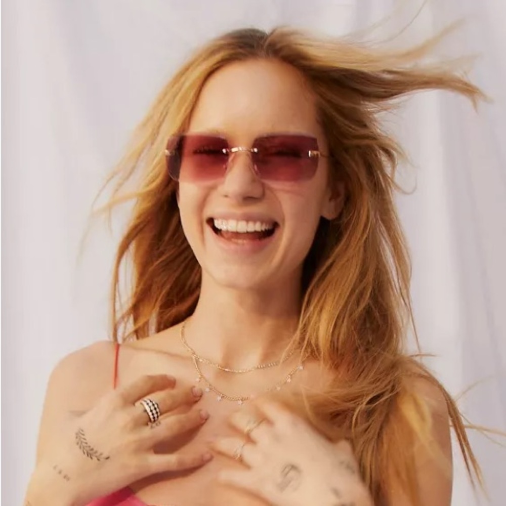 Urban outfitters Laguna rimless sunglasses